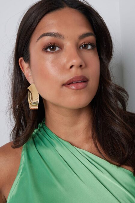 Earrings fling - gold