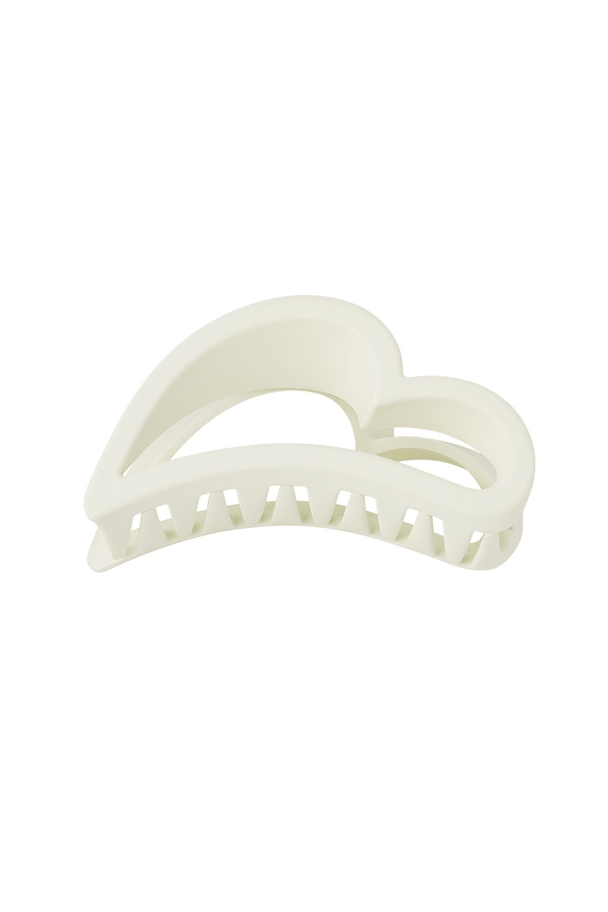 Hair clip wing - cream Plastic