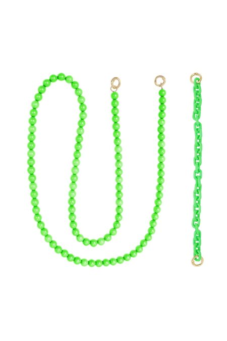 Phone cord chain Mint Alloy