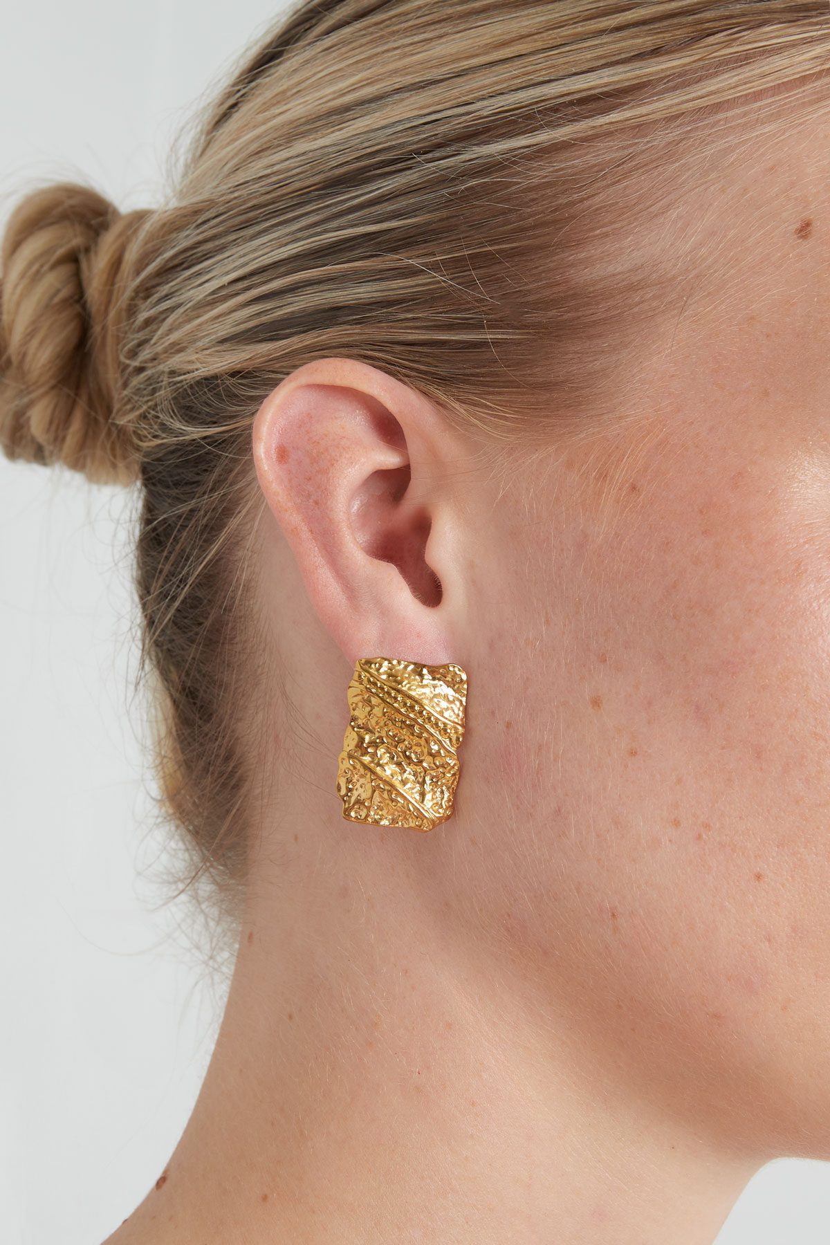 Earrings call me later - Gold color
