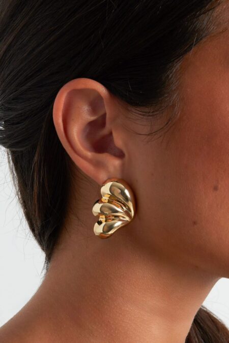 Earrings electric elegance - Gold color