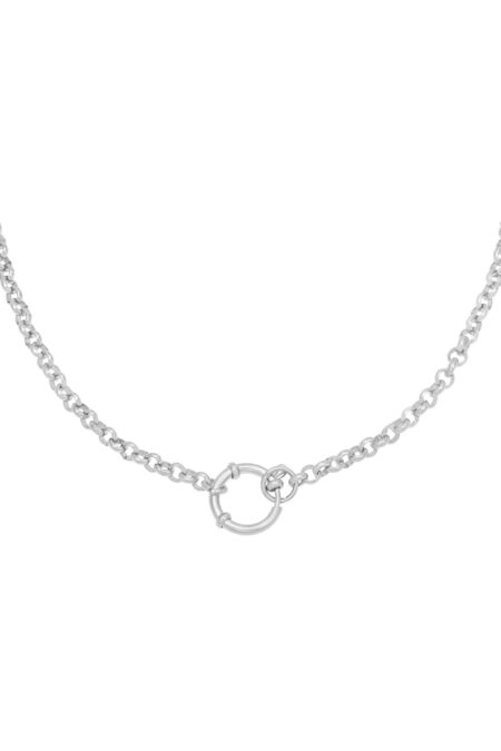 Necklace Chain Rylee Silver Color Stainless Steel