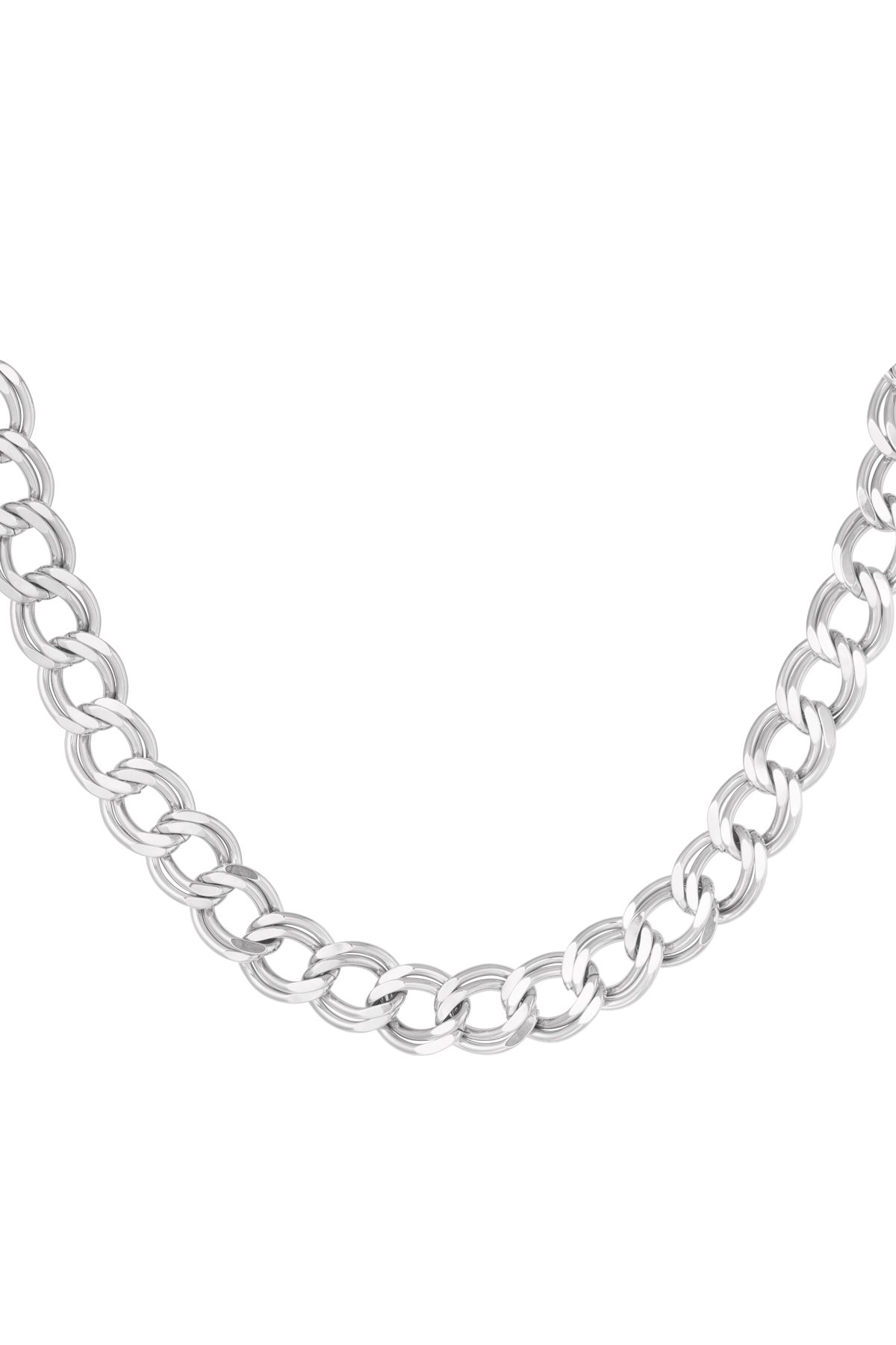 Chain thick links - Silver Color color