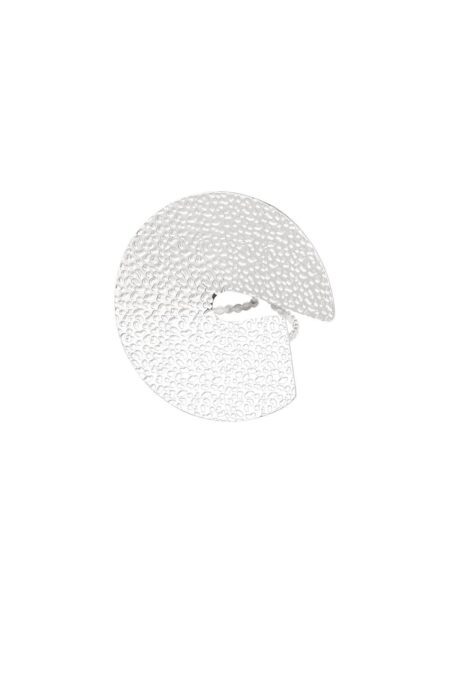 Open circle ring - Silver Color color - One size