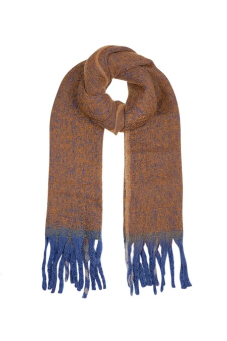 Cold comfort scarf - brown - one size