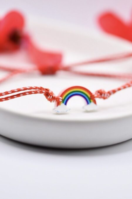 Χειροποίητο Μαρτάκι Little Rainbow