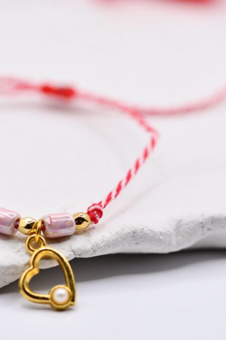 Χειροποίητο Μαρτάκι cute heart