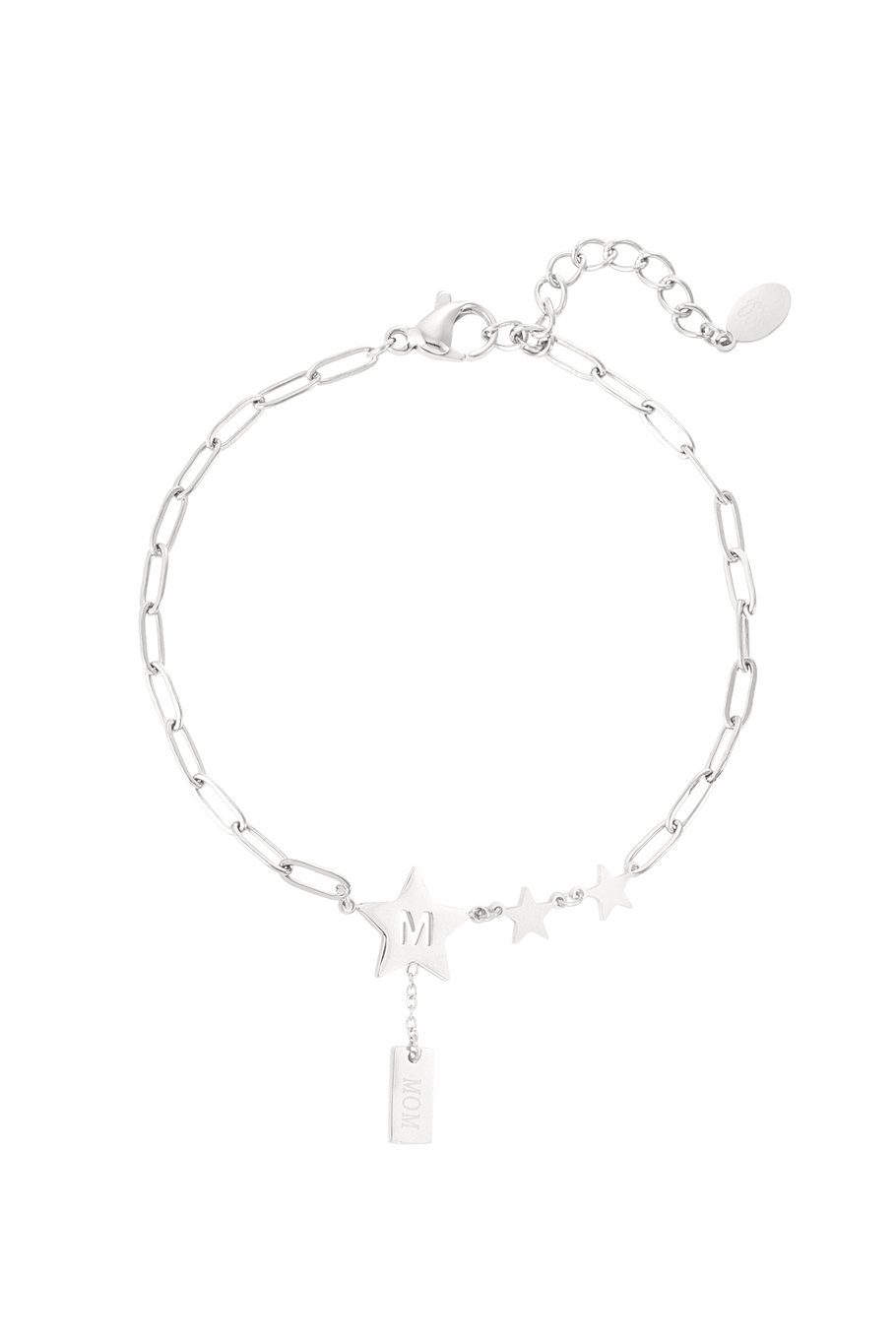 Bracelet infinite grace - Silver Color color