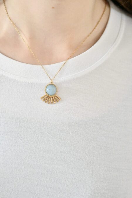 Ατσάλινο κολιέ Lena