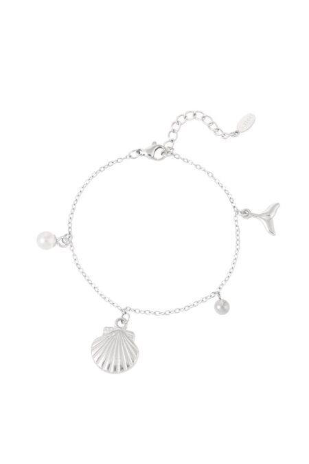 bracelet coastal love -silver - Stainless Steel