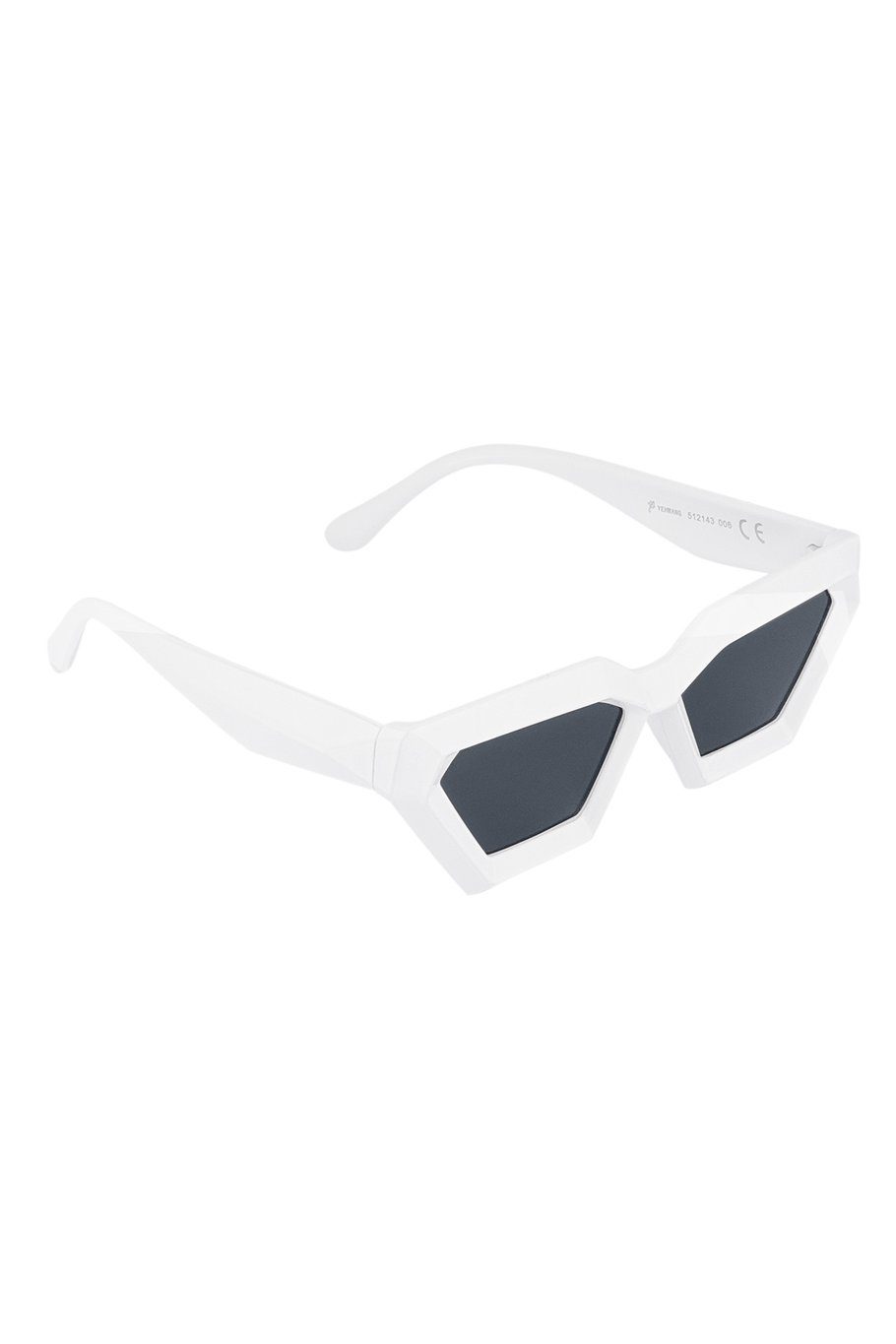 Angular sunglasses - White - one size (δεν περιλαμβάνει θήκη)