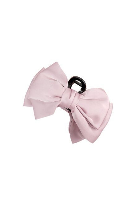 Hair clip bow - pink